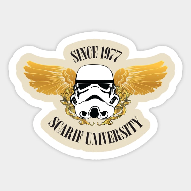 Scarif University Sticker by Scarif Podcast